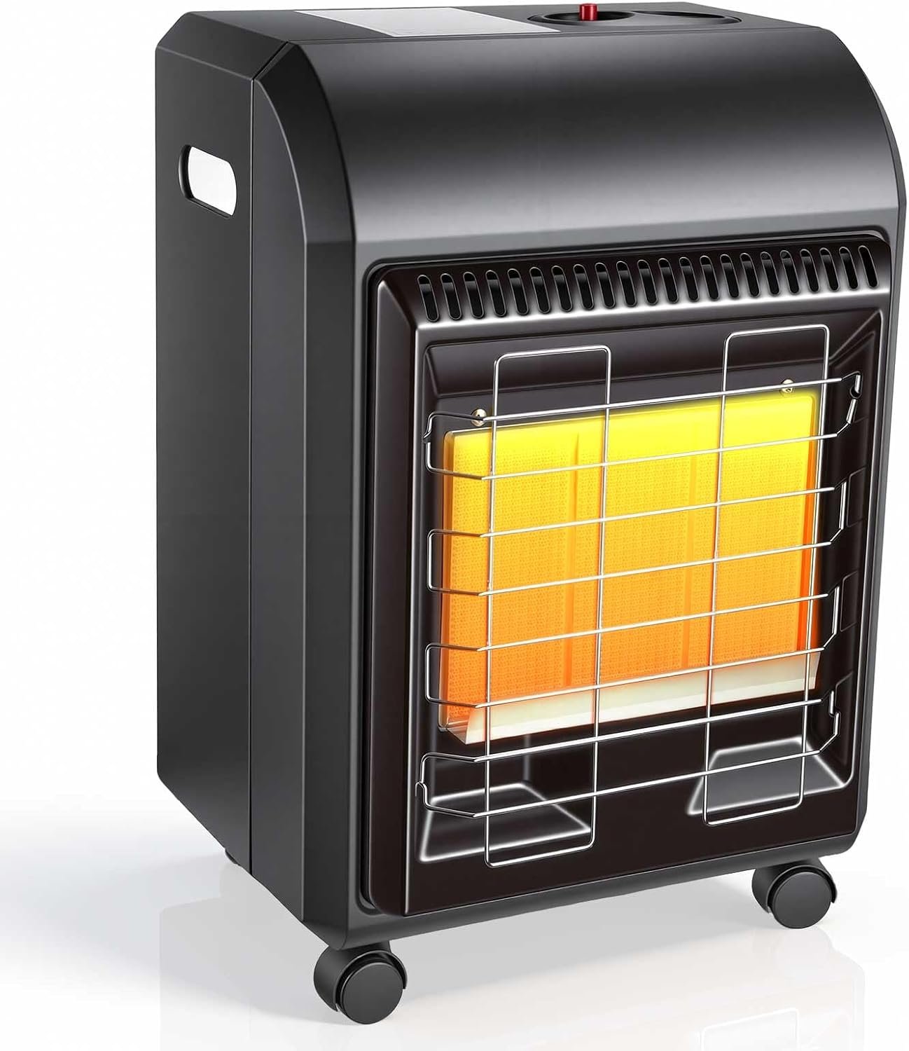 Propane Patio Heater, Outdoor 18000BTU Gas Radiant Heater, Propane Heaters for Indoor, Outside